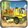 icon farm and zoo animal transport truck for Samsung Galaxy J2 DTV