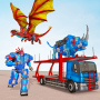 icon Rhino Robot Transport Game 3d
