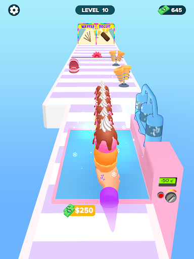 Ice Cream Stack Games Runner