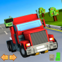 icon Blocky Highway 3d Cars Racer