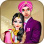 icon Punjabi Wedding-Indian Girl Arranged Marriage Game for intex Aqua A4