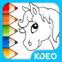 icon Coloring Book & Kids Games