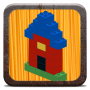 icon Buildings with building bricks for Doopro P2