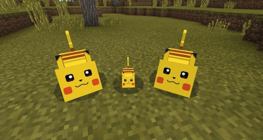 Yellow Pixelmon Mod for MCPE