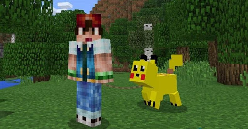 Yellow Pixelmon Mod for MCPE