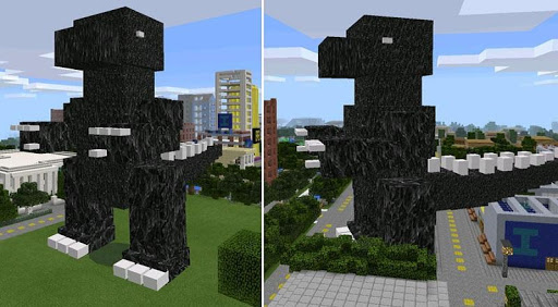 Big godzilla mod for mcpe