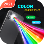 icon Color Flashlight : Flash On Call & sms Alert for Samsung Galaxy Core(GT-I8262)