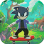 icon The Skater Sonic : Skate in jungle for Samsung S5830 Galaxy Ace