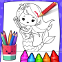 icon MERMAIDS COLORING