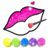 icon Lips Coloring 2.7