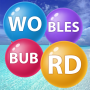icon Word Serene Bubbles