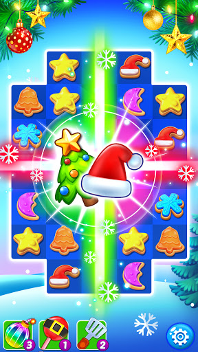 Christmas Cookie: Match 3 Game