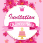 icon Quinceañera invitations maker for Samsung Galaxy Note 10 1
