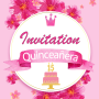 icon Quinceañera invitations maker for iball Slide Cuboid