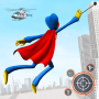 icon Scary Doll Rope Hero Game 3d