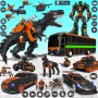 icon Dino Robot: Car Transform Game