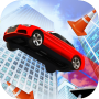 icon car stunt city roof jumping 3d for Sony Xperia XZ1 Compact