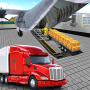 icon Airplane Truck Transporter 3D