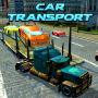 icon Car Transport Trailer Truck 4d