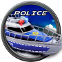 icon emergency police boat chase 3d
