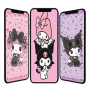 icon Kuromi and My Melody Wallpaper for Samsung S5830 Galaxy Ace