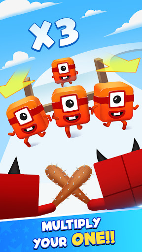 Merge Number Cube: 3D Run Game