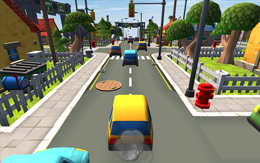 City Car Run: Street Racing Rush 3D