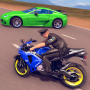 icon Cop Duty Police Bike Chase
