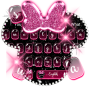 icon Pink Diamond Mouse Glitter Bow Keyboard