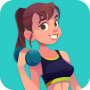 icon Women Fitness - Health Club for Sony Xperia XZ1 Compact
