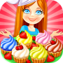 icon Scooty Girl Cup Cake Shop