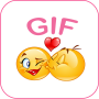 icon Gif Love Sticker WASticker