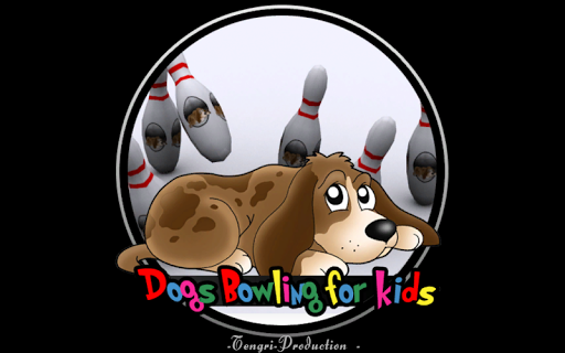 Dog bowling for kids