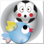 icon Bird Love Football for iball Slide Cuboid