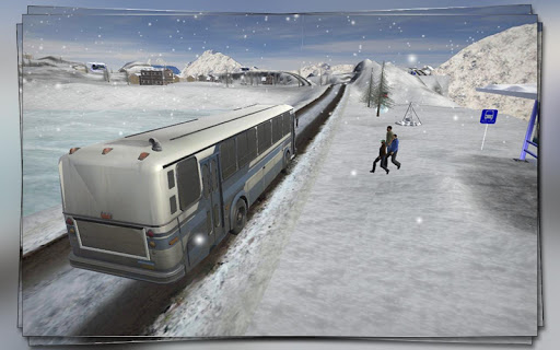 Snow Bus Driver Simulator 2019