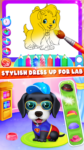 Baby puppy care salon games