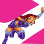 icon teen starfire super titans for LG Q6a