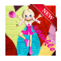 icon Sparkle Sweet Barbie for Samsung Galaxy Note 10 1