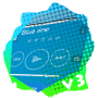 icon V3 Blue line