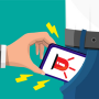 icon Find Phone Anti-theft No Touch for Samsung Galaxy Note 10 1