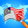 icon Flag Painting: Country Painter for LG K10 LTE(K420ds)