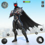 icon Flying Bat Superhero Man Games for Samsung S5830 Galaxy Ace