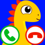 icon Fake Call Dinosaur Game