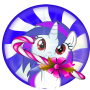 icon Adventure candy world of pony for Samsung S5830 Galaxy Ace