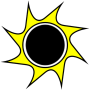 icon Black Sun Demo for tecno F1