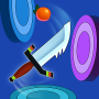 icon Knife Flip 3D - Tube levels for Samsung Galaxy Note 10 1