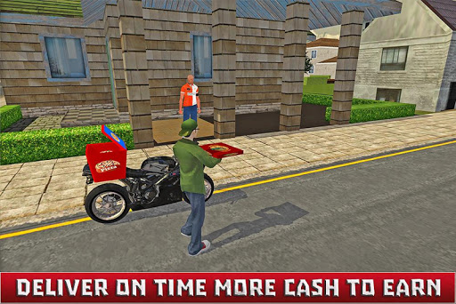 Moto Pizza Delivery Boy 3D