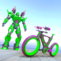 icon bmx cycle robot game: robot transforming games