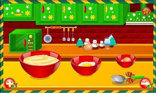 Cooking Christmas Cookies Game