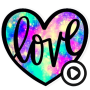 icon Stickers Hearts